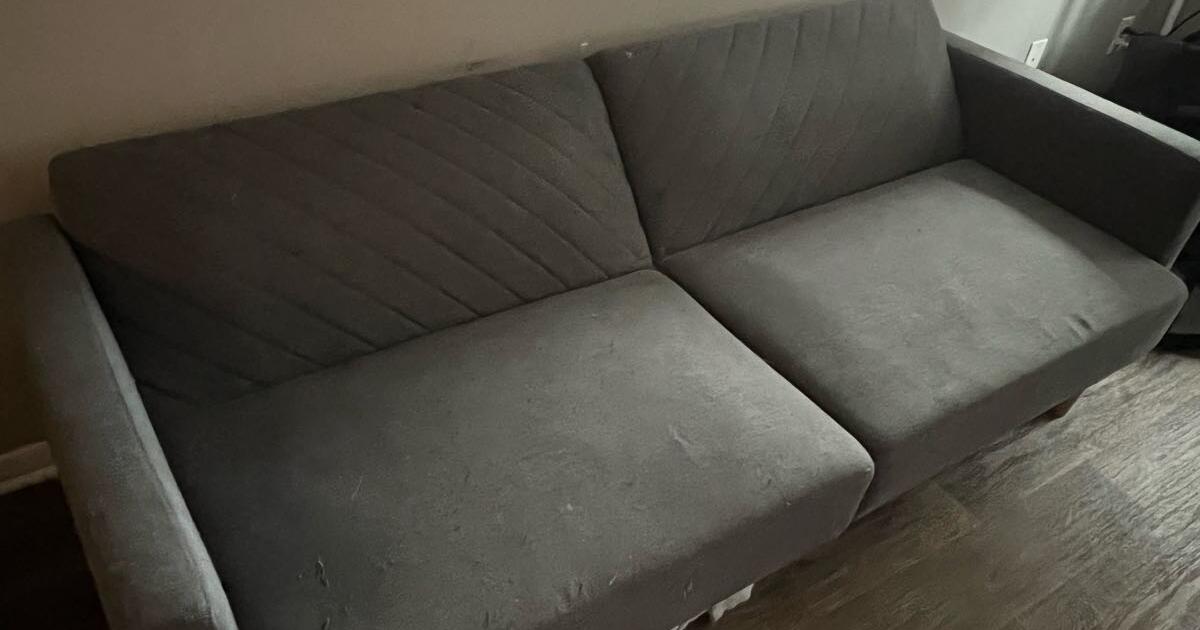 Grey Futon Sofa for 50 in Eagan, MN For Sale & Free — Nextdoor