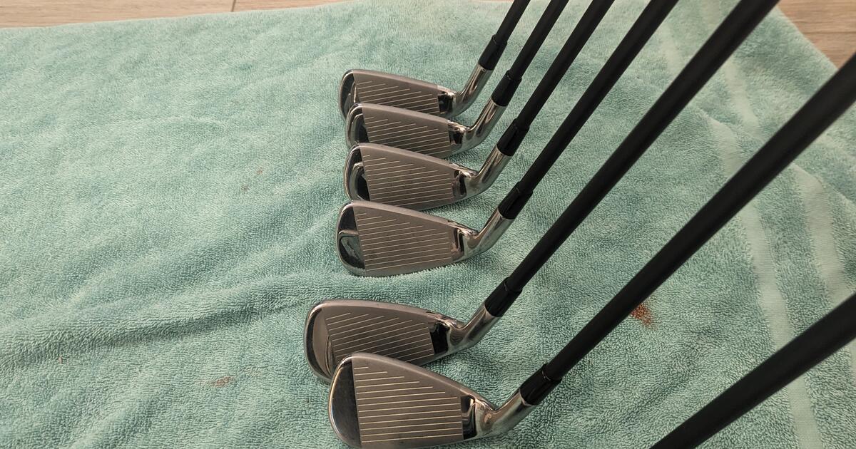 Olimar Golf Hip Steel MD(Maximum Distance) graphite irons for $190 in ...