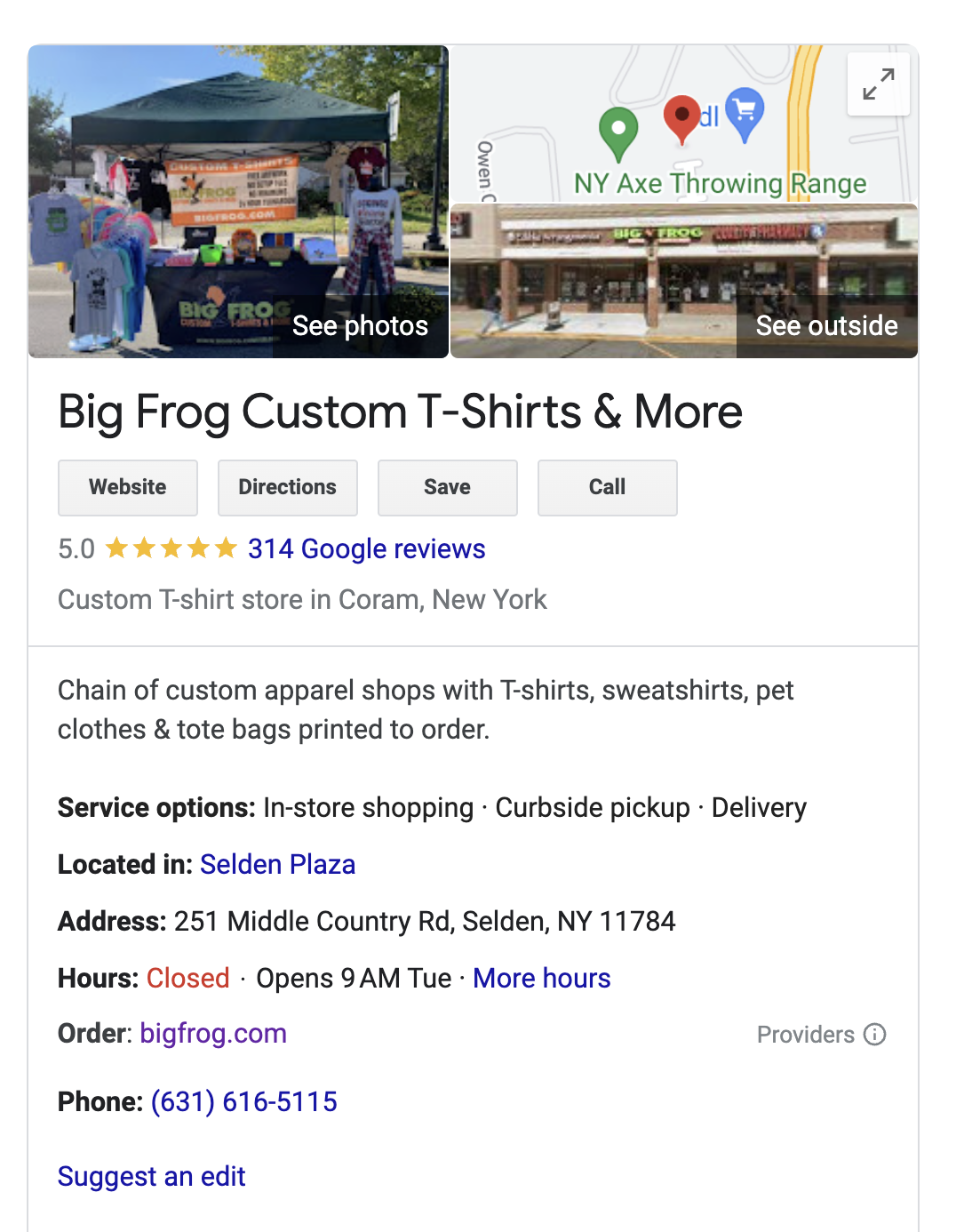 Big Frog Custom T Shirts More Selden NY Nextdoor