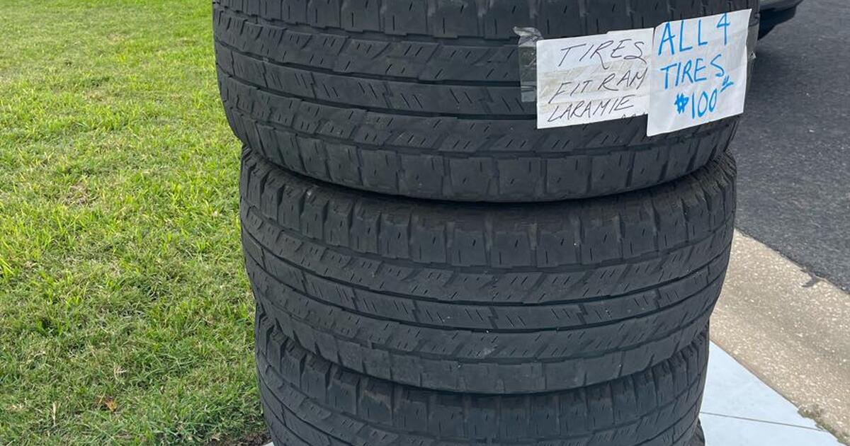 4 tires as a set total cost 100 for 70 in Ocala, FL For Sale & Free — Nextdoor