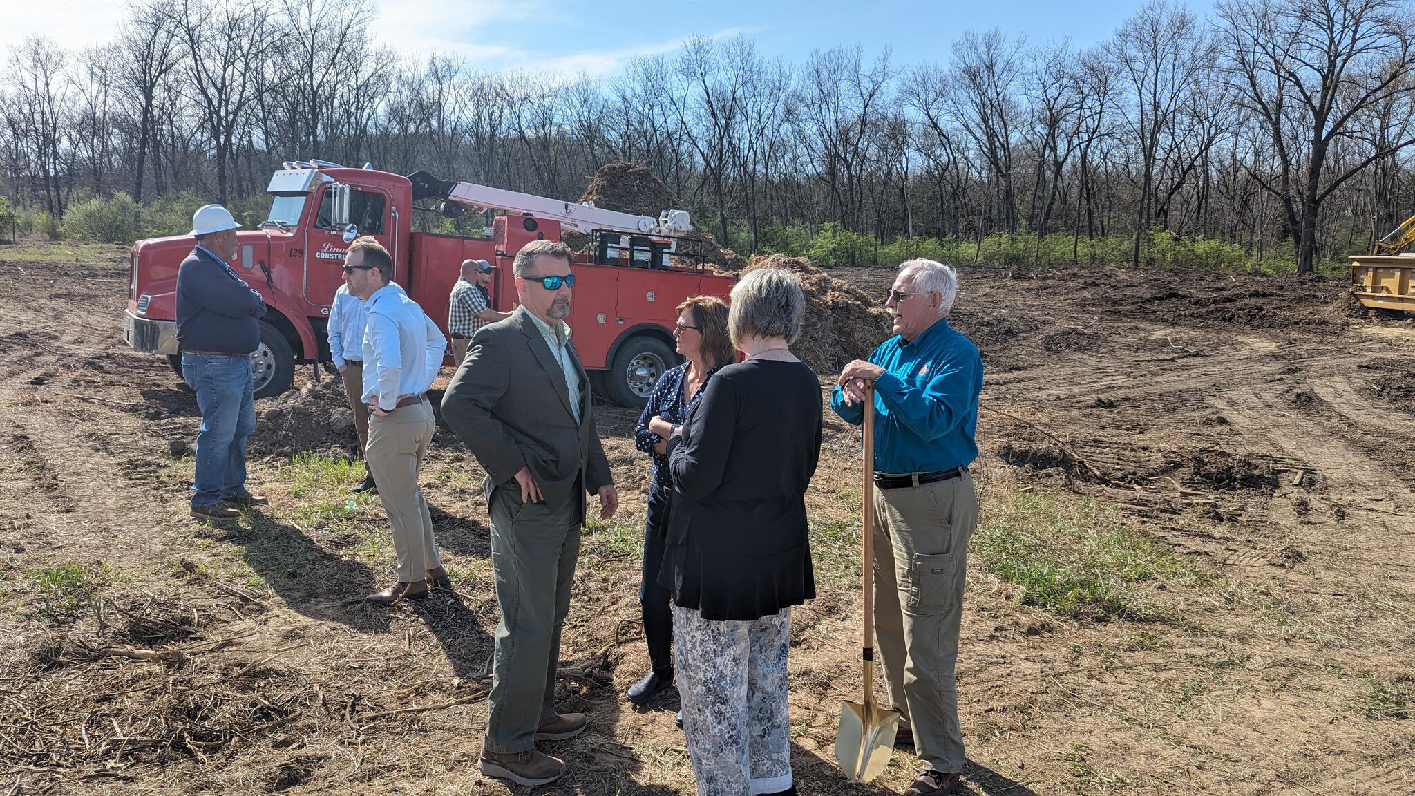 Lansing officials including Mayor Tony McNeill and several City