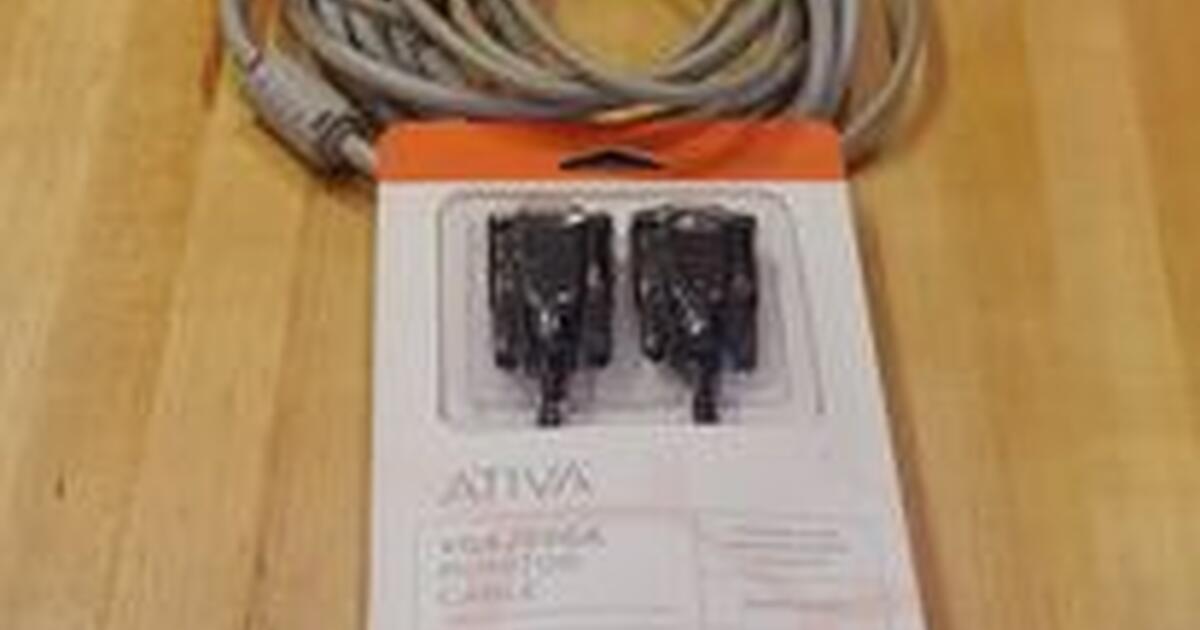 Ativa VGA/SVGA Monitor Cable 6 FT for Free in Omaha, NE | For Sale ...