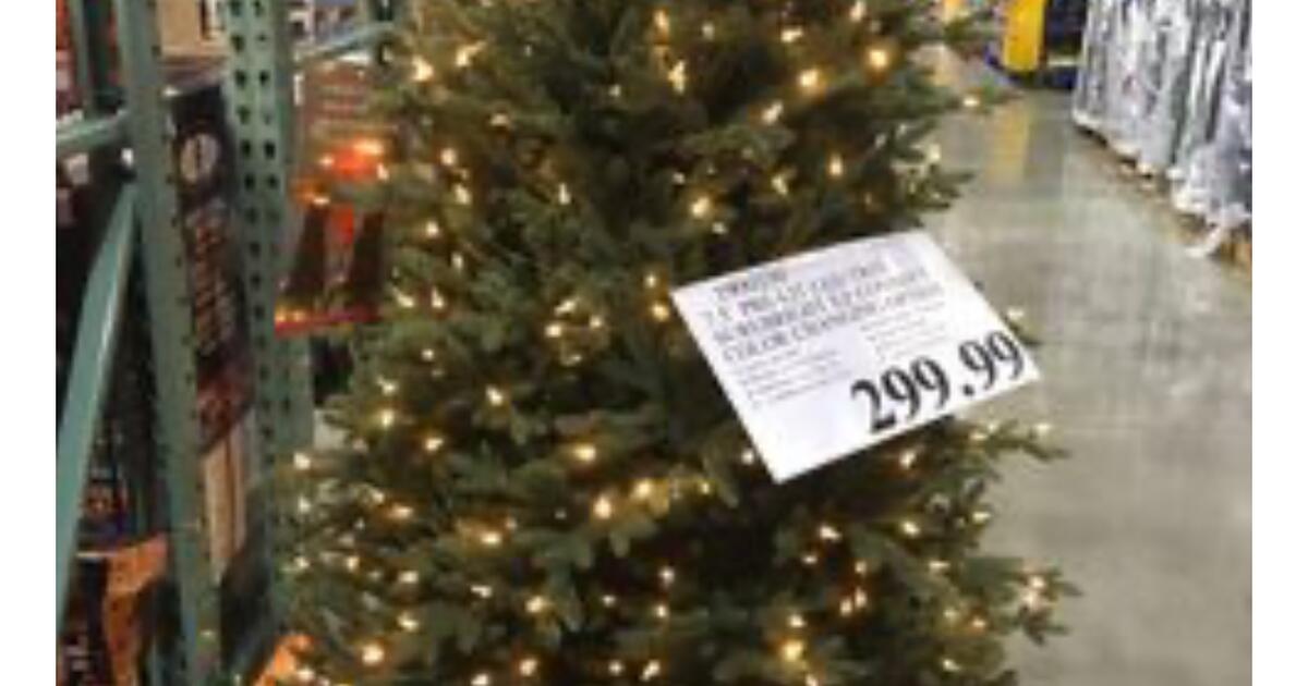 GREAT DEALCOSTCO PreLit Christmas Tree for 90 in Burbank, CA For Sale & Free — Nextdoor