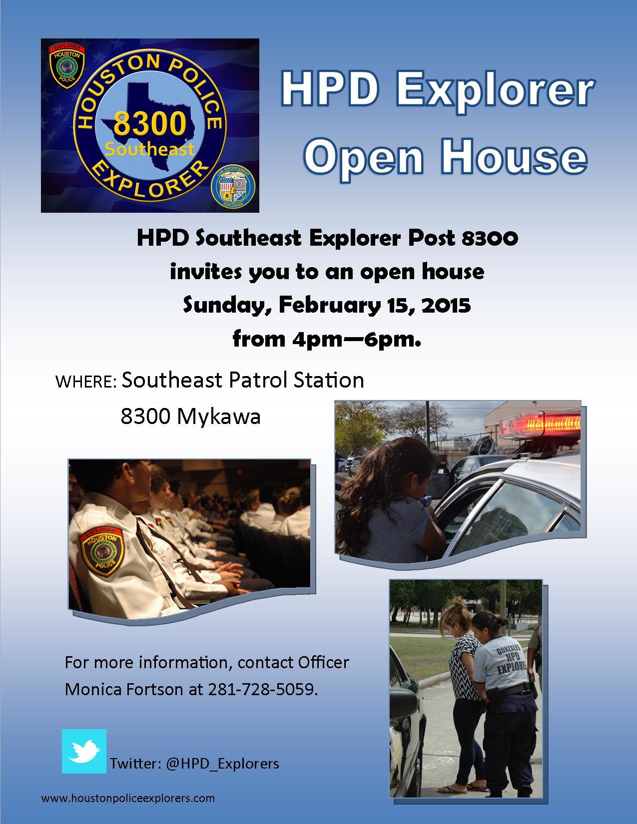 HPD Explorer Open House at Southeast Patrol Station (Houston Police