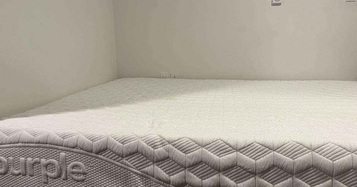 Queen purple mattress for 350 in Portland, OR For Sale & Free — Nextdoor