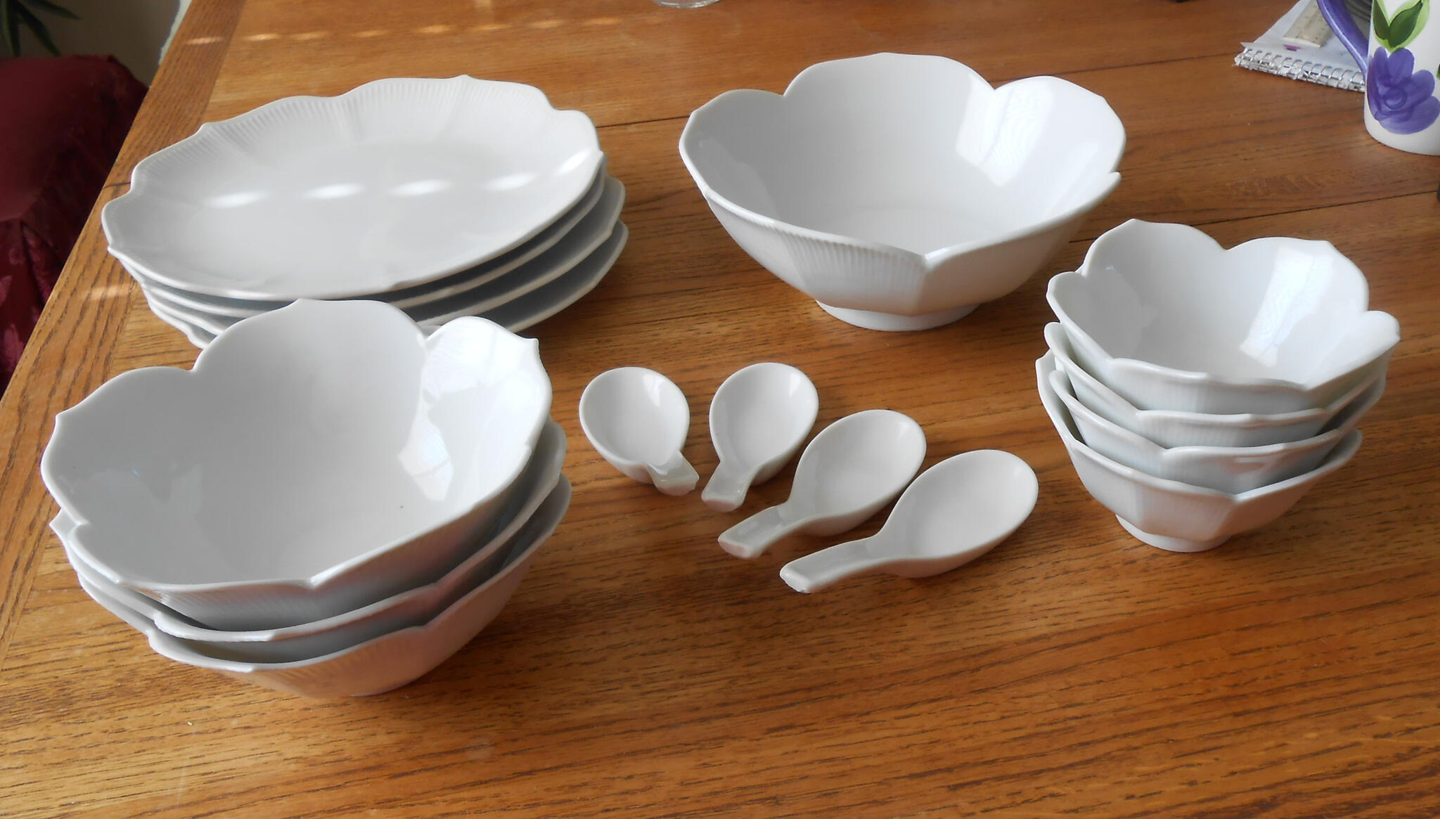 Lotus Flower Dinnerware 16 pc. for $15 in Palm Desert, CA | For Sale ...