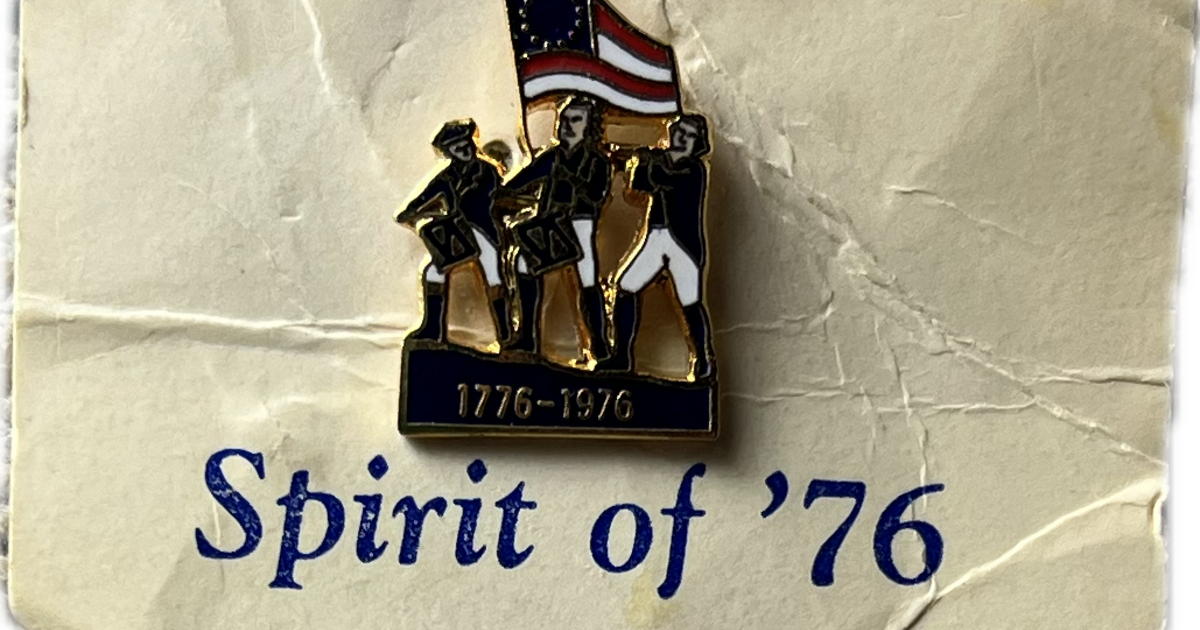 Vintage Spirit of '76 Bicentennial 1776 1976 Lapel Pin Pinback ...