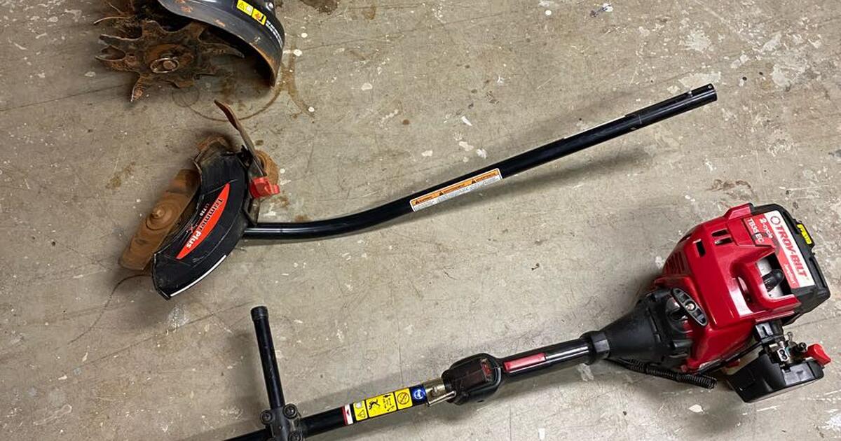 How To Remove Weed Eater Head Troy Bilt