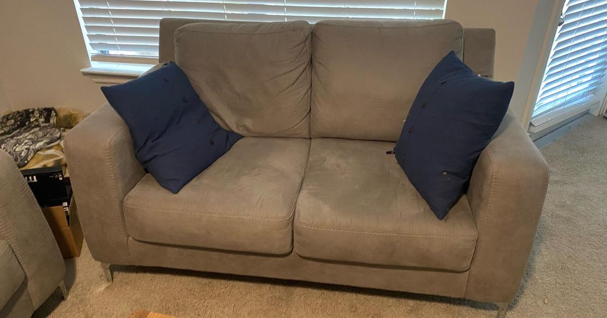 Good quality couch and sofa.My son is selling this set and would like