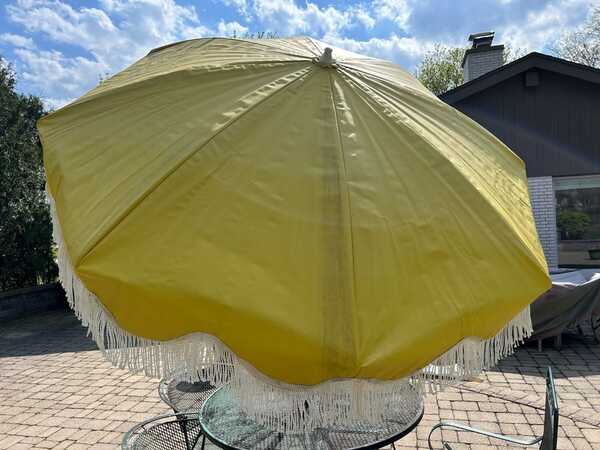 finkel patio umbrella FIM P-Series 13' Octagon Cantilever Items Included Finkel vintage umbrella