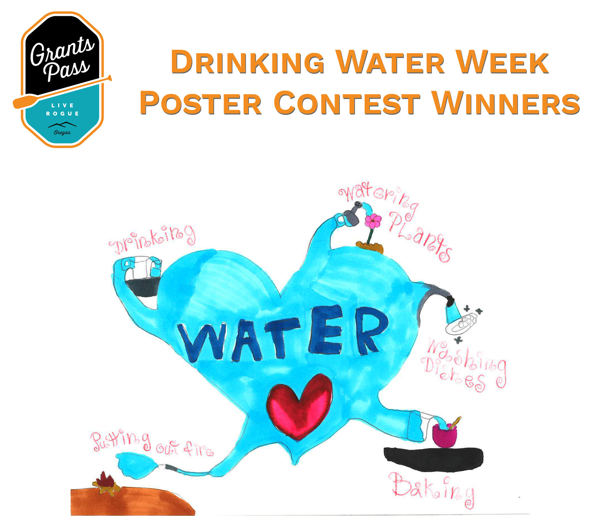 DRINKING WATER WEEK POSTER CONTEST WINNERS ANNOUNCED–Thanks to all the ...