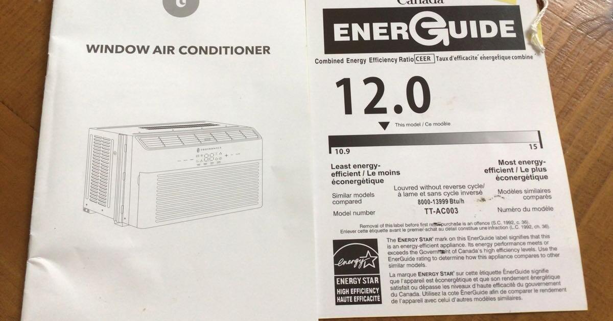New Taotronics Window Air Conditioner With Louvered sides for 200 in