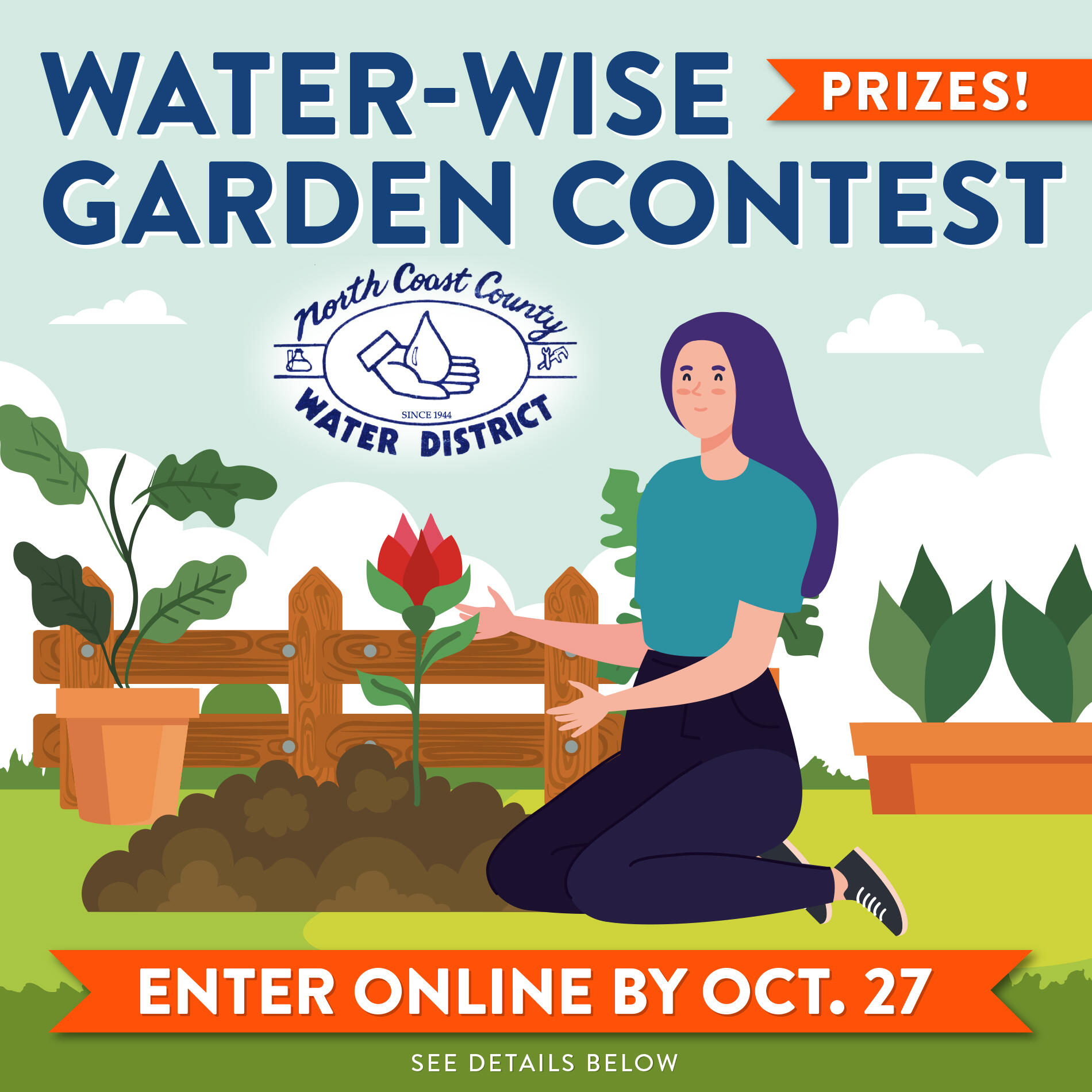 The District's annual WaterWise Garden Contest celebrates and