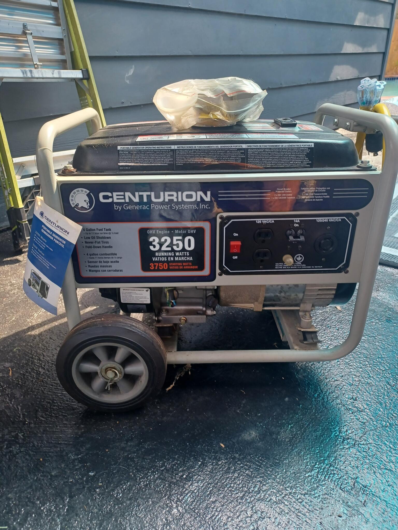 3250 Centurion Portable Generator for 350 in Spring, TX For Sale