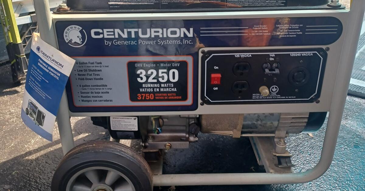 3250 Centurion Portable Generator for 350 in Spring, TX For Sale