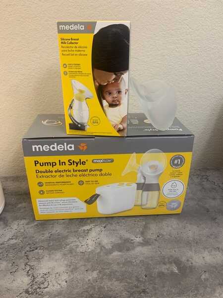 Medela Electric Portable Breast Pump, Passive Milk Collector, & Boon  Passive Milk Collector. For $10 In Martinez, CA