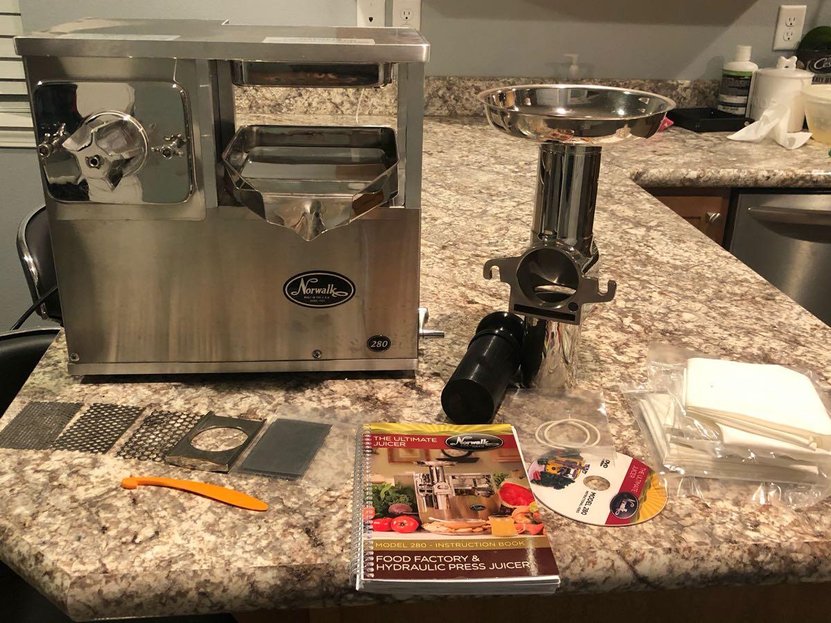 Norwalk Hydraulic Juicer Model 280 For $1,500 In Hillsboro, OR