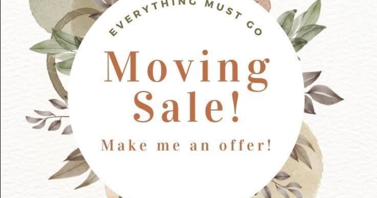 Sept 23-24 Huge Moving Sale for Free in Thousand Oaks, CA | For Sale ...