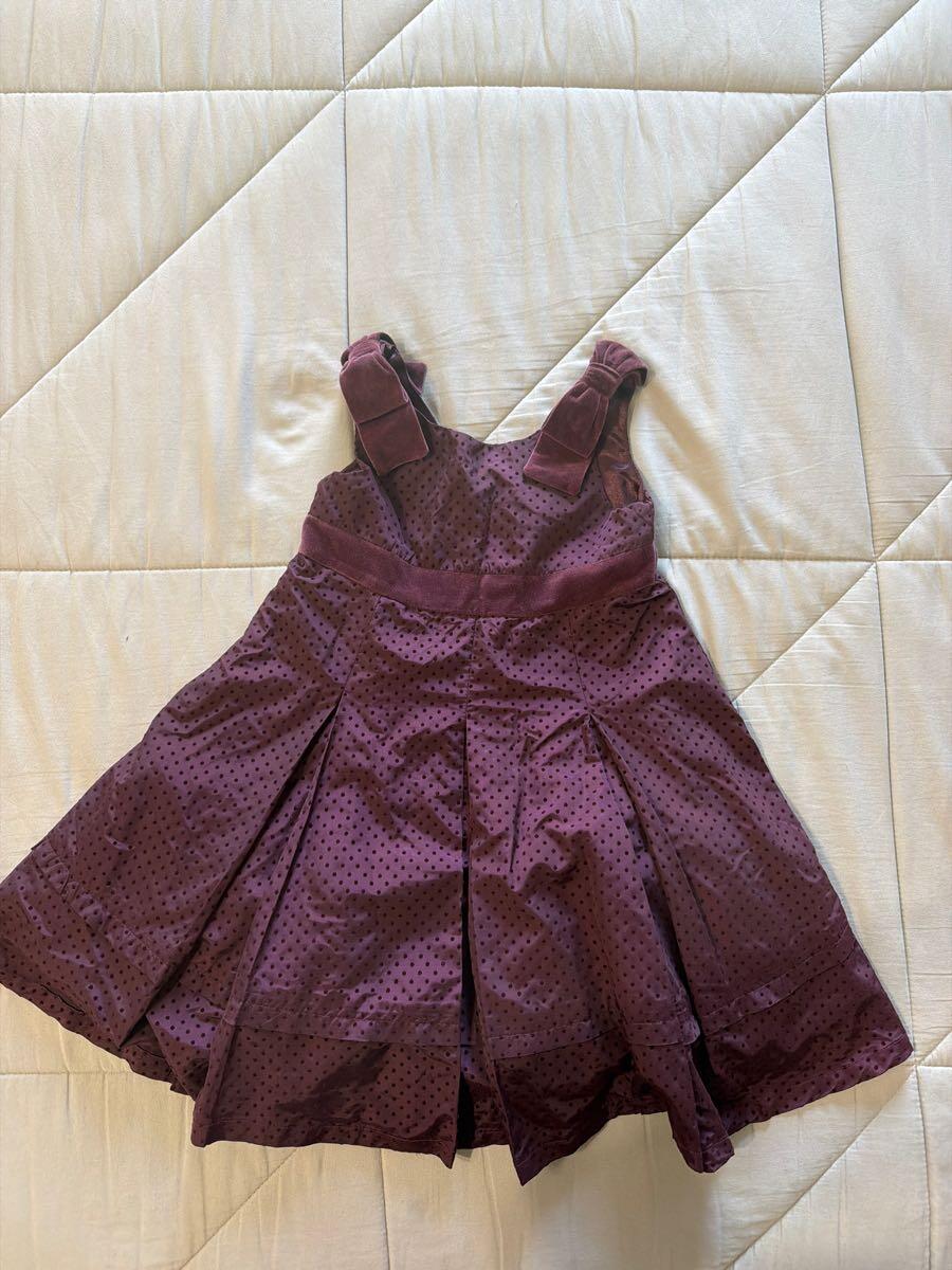 Gymboree Burgundy Polka Dot Dress Size 3T For $5 In Fulshear, TX | For Sale  & Free  Nextdoor