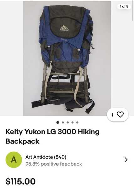 kelty 3000 backpack Falcon 4000 Suitable for both men and women Kelty Yukon LG 3000 Hiking
