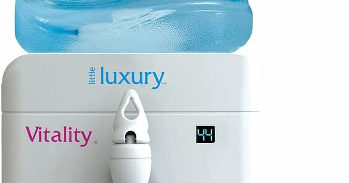 Brand new Little Luxury Vitality Mini Water Cooler & Filter in