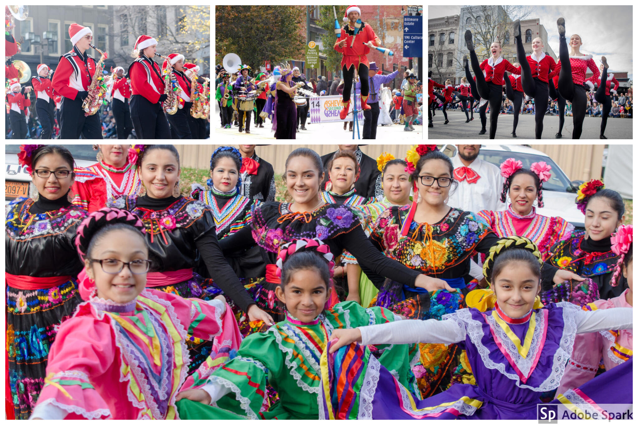 The 2023 Asheville Holiday Parade, presented by Bojangles, returns to