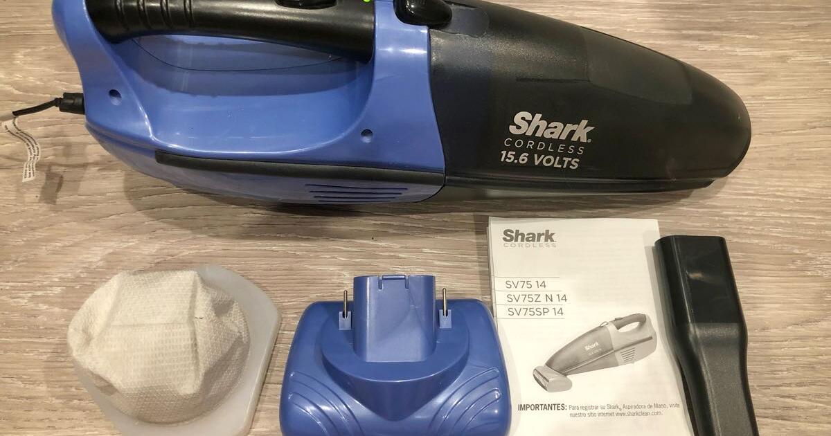 Shark SV75Z Blue Cordless Pet Perfect Lithium Ion Handheld Vacuum