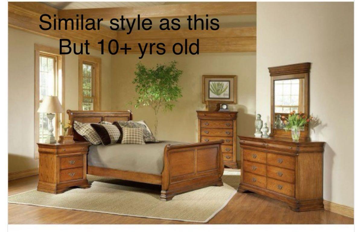 **DONATED**Used Queen Bedroom Set for Donation for Free in Trenton, NJ