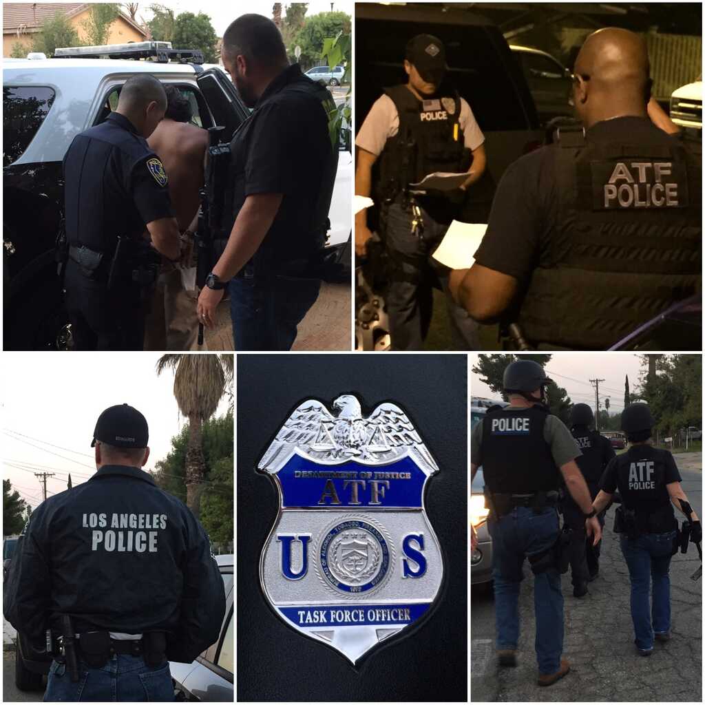 ATF ARRESTS LOCAL RIVERSIDE GANG LEADER AND ASSOCIATES