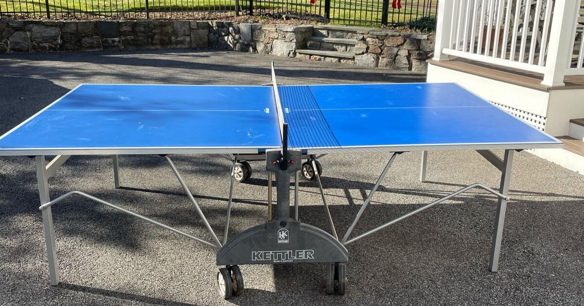 Kettler ping pong table for $50 in Harrison, NY | For Sale & Free ...