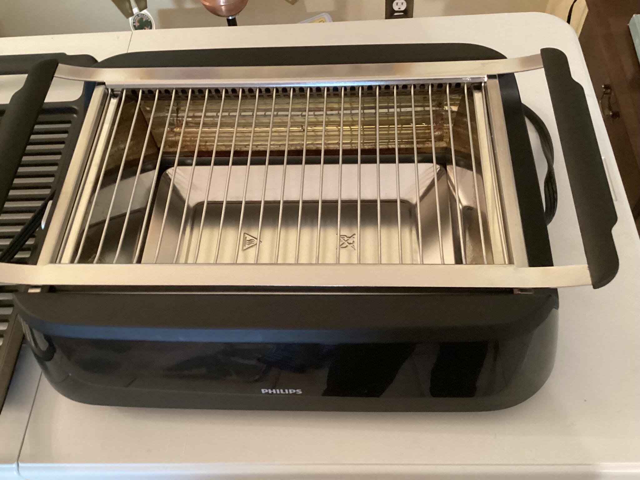 65 Cash WILLIAMS AND SONOMA SMOKELESS INDOOR GRILL, with BBQ & Steel