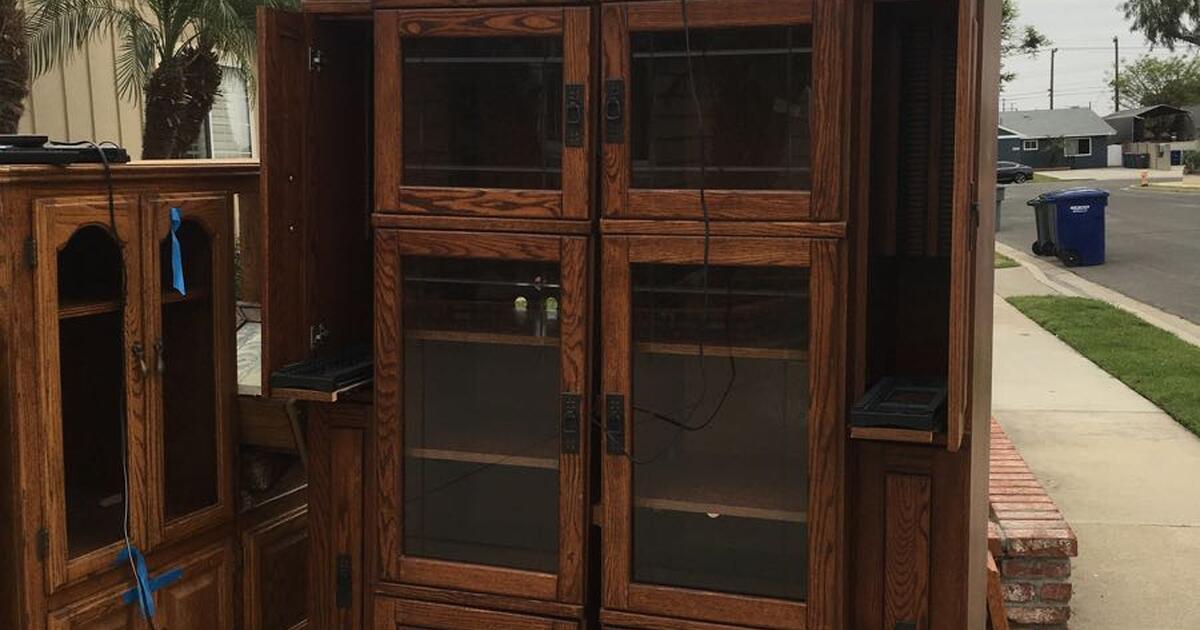 Curb Alert! Free Mission style Hutch for Free in Nampa, ID For Sale