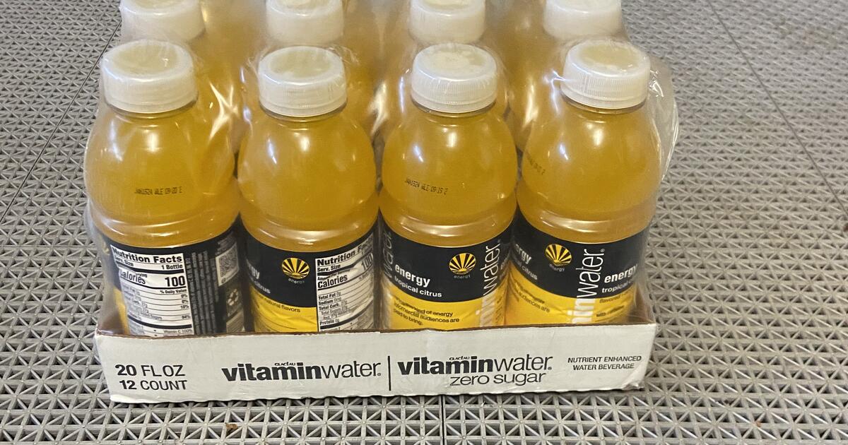 New & unopened cases of Vitamin Water Energy 12 bottles per case for 15 in Lake Zurich, IL