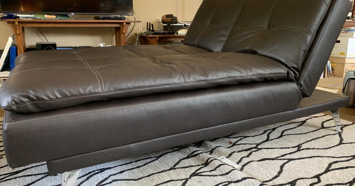 Leather top adjustable sofa for 125 in Anchorage, AK For Sale & Free