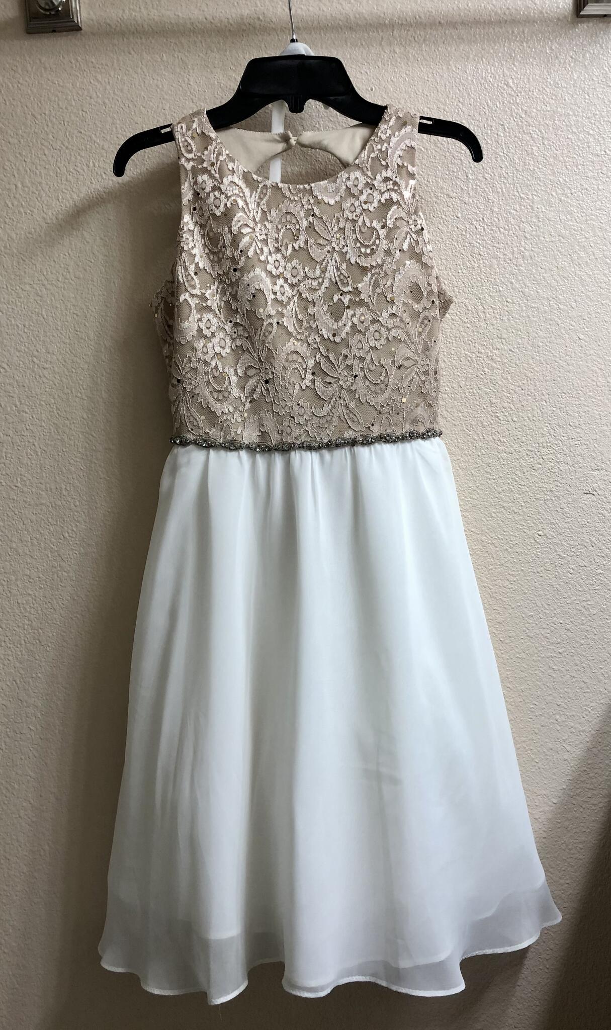 white lace off the shoulder prom dress Off-the-Shoulder Long White Lace Prom Gown Off White/Nude / 2