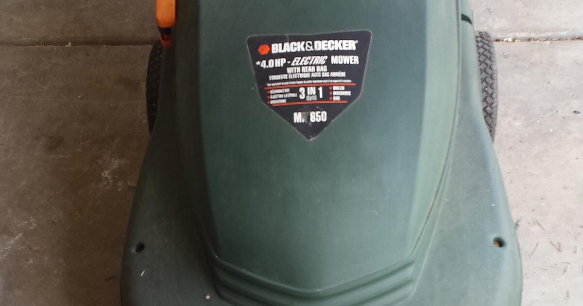 Black and Decker MM850 Type 4 Black & Decker MM850 19 Inch Mulching