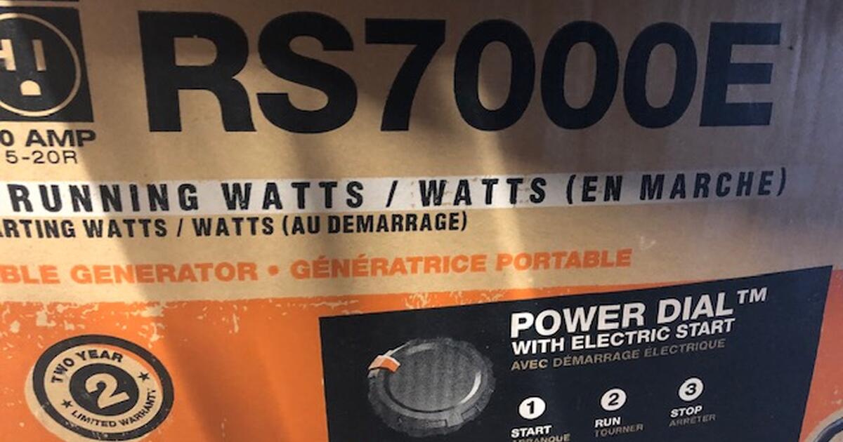 Generac RS 7000E Generator Electric Start for 980 in Wesley Chapel, FL