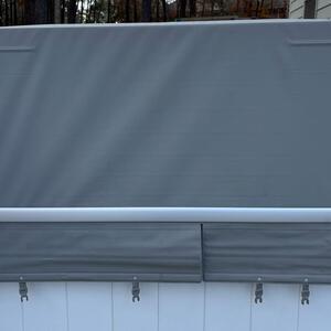 2012-2017 Toyota Prius V Five Privacy Cargo Cover Gray OEM 60/40 Split