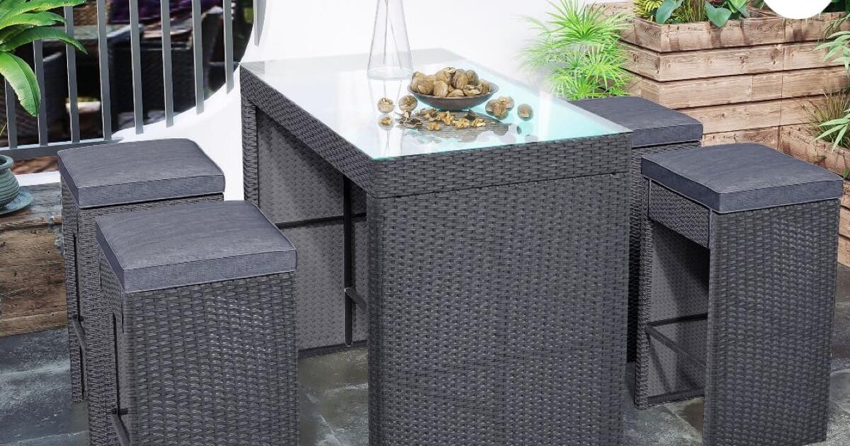 5 piece high top patio set for 300 in Mount Holly, NC Finds — Nextdoor