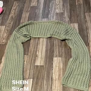 SHEIN Green Sweater Size M