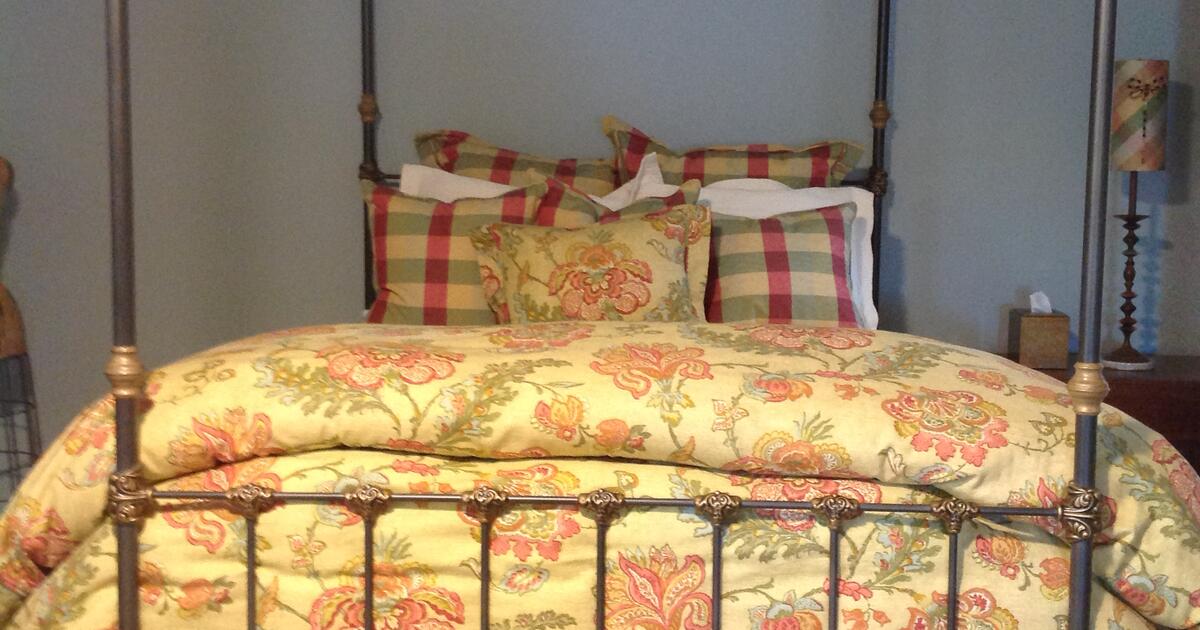 Queen Iron Bed from Heirloom Iron Bed Company in Roswell for 415 in