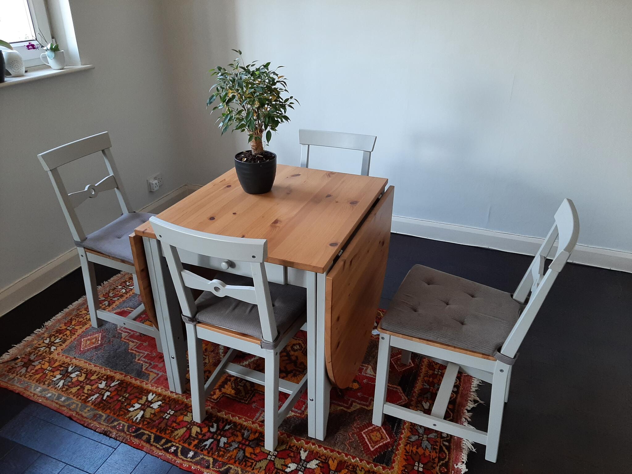 Ikea Gamleby Dining Table Chairs For 40 In London Engl For Sale Free Nextdoor