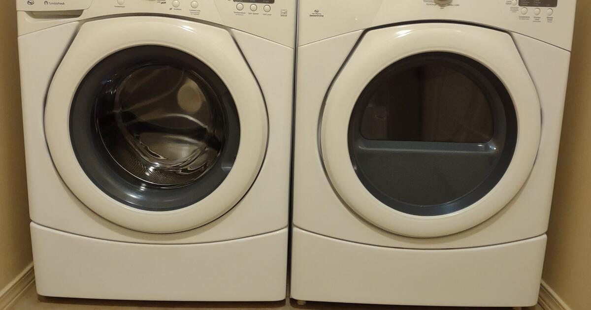 Whirlpool Duet Washer and Gas Dryer Stackable for 400 in Santa Fe