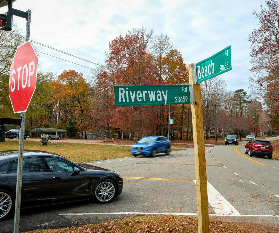 Wondering what's going on with the Beach Road and Riverway Road