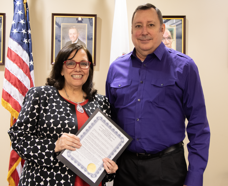 Kathleen Quinn Honored for Public Service (City of Prospect Heights