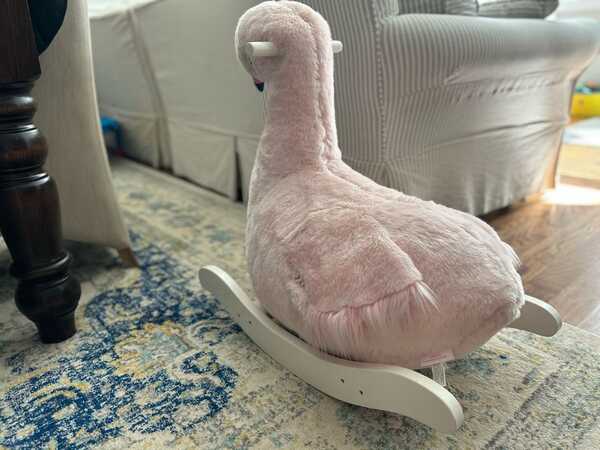 Pottery barn flamingo rocker outlet