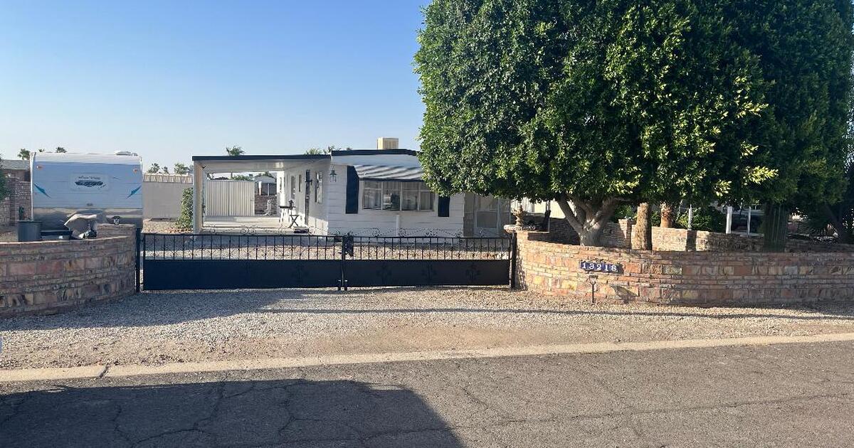 Home and Lot for Sale Yuma Foothills 13218 East 43rd Drive for