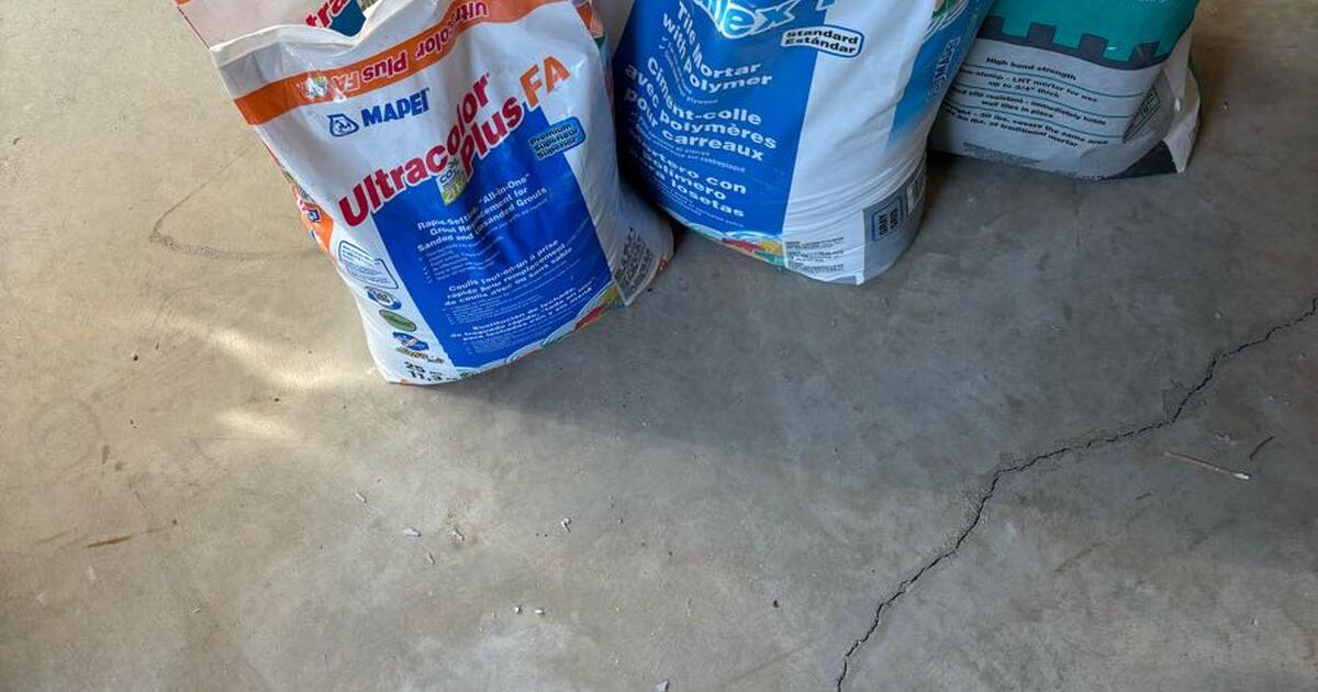 tile-mortar-and-grout-bags-for-free-in-birmingham-al-for-sale-free
