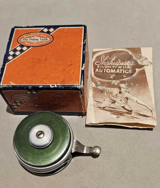 U4657 PA SHAKESPEARE #1845 TRU ART SILENT AUTOMATIC FLYREEL FLY FISHING REEL  For $20 In Lake Mary, FL