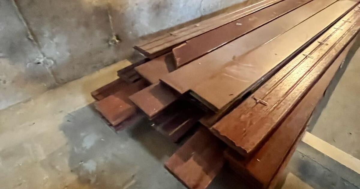 Stack of reclaimed cherry hard wood floors. for Free in Harvard, MA ...